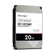 Твърд диск Western Digital Ultrastar 20TB ( 3.5", 512MB, 7200 RPM, SATA 6Gb/s, 512N SE NP3 )