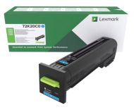 Консуматив Lexmark 72K20C0 CS/CX820, CX825, 860 Cyan Return Programme 8K Toner Cartridge