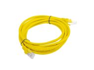 Кабел Lanberg patch cord CAT.6 3m, yellow