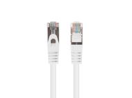 Кабел Lanberg patch cord CAT.6 FTP 0.25m fluke passed (10-pack), white 