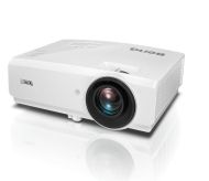 Мултимедиен проектор BenQ SW752+, Installation Projector, DLP, WXGA, 5000 ANSI Lumens, 13,000:1; Zoom 1.5X, Corner fit, Network Control and Management, 10Wx1 speaker, SmarEco, HDMI x2; MHL x1, USB A (USB Power 5V/1.5A), DC 12V trigger, White