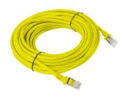 Кабел Lanberg patch cord CAT.6 10m, yellow