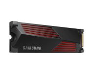 Твърд диск Samsung SSD 990 PRO 2TB Heatsink PCIe 4.0 NVMe 2.0 M.2 V-NAND 3-bit MLC, 256-bit Encryption, Read 7450 MB/s Write 6900 MB/s