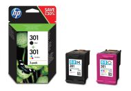 Консуматив HP 301 2-pack Black/Tri-color Original Ink Cartridges