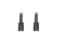 Кабел Lanberg SATA DATA III (6GB/S) F/F cable 30cm metal clips, black