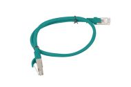 Кабел Lanberg patch cord CAT.5E 0.5m, green