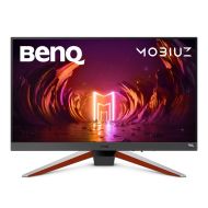 Монитор BenQ MOBIUZ EX240, 23.8", IPS, 1920x1080 FHD, 1ms 165Hz, 99% sRGB, 350 cd/m2, FreeSync Premium, 2x HDMI 2.0, DP, HDRi, treVolo 2x 2.5W speakers, Height Adjustable Stand, USB Hub, Eye-care VESA 100x100, Silver