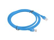 Кабел Lanberg patch cord CAT.6 2m, blue