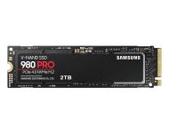 Твърд диск Samsung SSD 980 PRO 2TB Int. PCIe Gen 4.0 x4 NVMe 1.3c, V-NAND 3bit MLC, Read up to 7000 MB/s, Write up to 5100 MB/s, Elpis Controller, Cache Memory 2GB DDR4