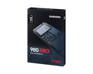 Твърд диск Samsung SSD 980 PRO 2TB Int. PCIe Gen 4.0 x4 NVMe 1.3c, V-NAND 3bit MLC, Read up to 7000 MB/s, Write up to 5100 MB/s, Elpis Controller, Cache Memory 2GB DDR4