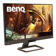 Монитор BenQ EX2780Q, 27", IPS, HDRi, 144Hz, 5ms, 2560x1440 2K, Black eQualizer, Color Vibrance, FreeSync, Flicker-free, B.I.+, Smart focus, Super Resol., 95% DCI-P3, 1000:1, 20M:1, 10 bit, 350 cd/m2, 2xHDMI, DP, USB Type-C, Speakers, Remote, Metallic Gre