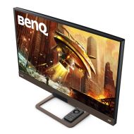 Монитор BenQ EX2780Q, 27", IPS, HDRi, 144Hz, 5ms, 2560x1440 2K, Black eQualizer, Color Vibrance, FreeSync, Flicker-free, B.I.+, Smart focus, Super Resol., 95% DCI-P3, 1000:1, 20M:1, 10 bit, 350 cd/m2, 2xHDMI, DP, USB Type-C, Speakers, Remote, Metallic Gre
