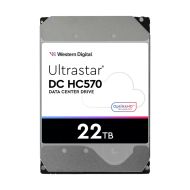 Твърд диск Western Digital Ultrastar 22TB ( 3.5", 512MB, 7200 RPM, SATA 6Gb/s, 512N SE NP3 )