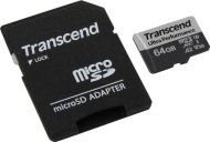 Памет Transcend 64GB micro SD with adapter UHS-I U3 A2 Ultra Performance