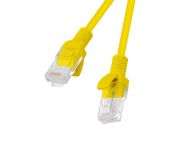 Кабел Lanberg patch cord CAT.5E 3m, yellow