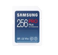 Памет Samsung 256GB SD Card PRO Plus, Class10, Read 160MB/s - Write 120MB/s