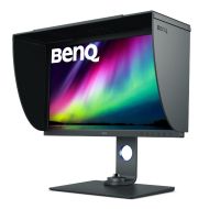 Монитор BenQ SW271C, 27" IPS, 5ms, 3840x2160 4K, Photographer Monitor, 99.9% AdobeRGB, 90% P3, HDR10/HLG & 24/25/30p, AQCOLOR, Paper Color Sync, Puck G2, 1000:1, 16 bit 3D-LUT, 300 cd/m2, HDMI x2, DP, USB Type-C PD60W, USB 3.1 Hub, Card Reader, Height Adj