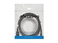 Кабел Lanberg extension power supply cable IEC 320 C13 -> C14 5m VDE, black