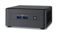 PC система Intel Personal Computer Barebone INTEL NUC 11 Pro (Ultra Compact Form Factor, System on Chip (SoC), iCore i3 Mobile 1115G4 (S1449), Bus 4GT/sec, DDR4 3200MHz, Wi-Fi, iUHD Graphics, Black)