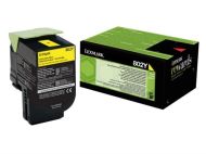 Консуматив Lexmark 80C20Y0 CX310, 410, 510 Yellow Return Programme 1K Toner Cartridge