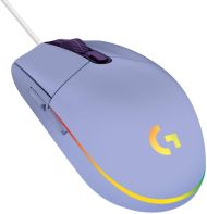 Мишка Logitech G102 Mouse, Lightsync RGB, 8000 DPI, 6 Programmable Buttons, Lilac
