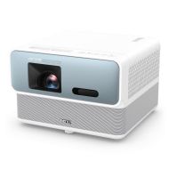Мултимедиен проектор BenQ Portable GP500 DLP, Android TV, LED, 1500lm, 4K UHD (3840x2160), REC 709 98%, DCI-P3>90%, 1.3X Zoom Lens, Auto Focus, Auto 2D Keystone, Corner Fit, TR 1.0~1.3, 3D, HDR/ HLG, MEMC, ATV, treVolo 5Wx4 360° Chamber Speaker, BT Speake
