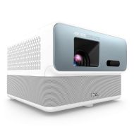 Мултимедиен проектор BenQ Portable GP500 DLP, Android TV, LED, 1500lm, 4K UHD (3840x2160), REC 709 98%, DCI-P3>90%, 1.3X Zoom Lens, Auto Focus, Auto 2D Keystone, Corner Fit, TR 1.0~1.3, 3D, HDR/ HLG, MEMC, ATV, treVolo 5Wx4 360° Chamber Speaker, BT Speake