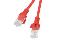 Кабел Lanberg patch cord CAT.5E 10m, red