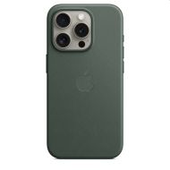 Калъф Apple iPhone 15 Pro FineWoven Case with MagSafe - Evergreen