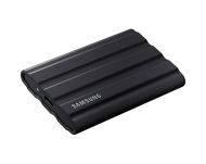 Твърд диск Samsung Portable NVME SSD T7 Shield 1TB , USB 3.2 Gen2, Rugged, IP65, Read 1050 MB/s Write 1000 MB/s, Black