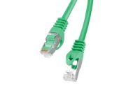 Кабел Lanberg patch cord CAT.6 FTP 15m, green