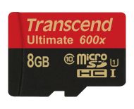 Памет Transcend 8GB micro SDHC UHS-I (with adapter, Class 10)