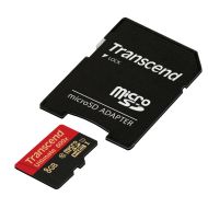 Памет Transcend 8GB micro SDHC UHS-I (with adapter, Class 10)