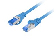 Кабел Lanberg patch cord CAT.6A FTP LSZH CCA 5m Fluke Passed, blue