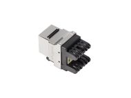 Конектор Lanberg  keystone module RJ45 180° FTP CAT.6