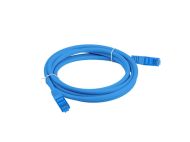 Кабел Lanberg patch cord CAT.6A FTP LSZH CCA 3m Fluke Passed, blue
