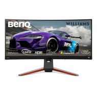 Монитор BenQ MOBIUZ EX3415R, 34'' IPS, 144hz, 1ms, 3440x1440, 21:9 Curved Gaming, FreeSync Premium, Flicker-free, Light Tuner, DCI P3 98%, HDR 400, HDRi, B.I.+, LBL, Black eQualizer, 1000:1, 400 nit, treVolo 2x2W+5W woofer, 2x HDMI 2.0, DP, Height Adj., G