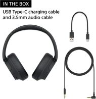 Слушалки Sony Headset WH-CH720N, black