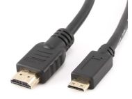 Кабел Lanberg HDMI(M)->HDMI MINI(M) V1.4 1.8m 4K 3D OEM, black