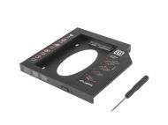 Шаси Lanberg slim mounting frame for 2.5" drive to 5.25" / 12.7mm bay
