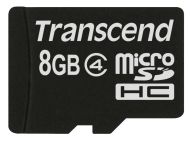 Памет Transcend 8GB micro SDHC (No Box & Adapter, Class 4)