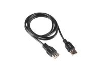 Кабел Lanberg extension cable USB-A M/F 2.0, 1.8m, box, black