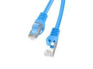 Кабел Lanberg patch cord CAT.6 FTP 15m, blue