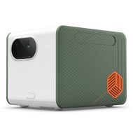 Мултимедиен проектор BenQ Portable GS50 DLP, Android TV, LED, 500lm, 1080p(1920x1080), REC709 98%, TR 1.21, 20W treVolo Chamber speaker (2.1 ch), USB-type-C, Wi-Fi 802.11, Built-in Battery, IPX2, Drop proof, 2D keystone