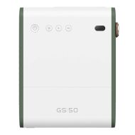 Мултимедиен проектор BenQ Portable GS50 DLP, Android TV, LED, 500lm, 1080p(1920x1080), REC709 98%, TR 1.21, 20W treVolo Chamber speaker (2.1 ch), USB-type-C, Wi-Fi 802.11, Built-in Battery, IPX2, Drop proof, 2D keystone