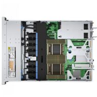 Сървър Dell PowerEdge R450, Chassis 4 x 3.5", Intel Xeon Silver 4309Y (8C/16T 2.80 GHz up to 3.60 GHz), 16GB 3200MT/s RDIMM, 1x480GB SSD, Rails, Bezel, Riser Config 0 1xOCP 3.0(x16)+ 1x16LP, No NIC, PERC H355 front load, iDRAC9 Enterprise, 800W x1, 3Y Bas