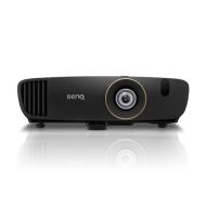 Мултимедиен проектор BenQ W2000+, DLP, 1080p (1920x1080), 15000:1, 2200 ANSI Lumens, VGA, HDMI, RCA, Speakers 2x10W, 3D Ready, Black