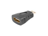 Адаптер Lanberg adapter HDMI (f) -> HDMI mini (m), black