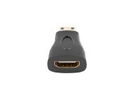 Адаптер Lanberg adapter HDMI (f) -> HDMI mini (m), black