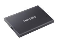 Твърд диск Samsung Portable SSD T7 2TB, USB 3.2, Read 1050 MB/s Write 1000 MB/s, Titan Gray
